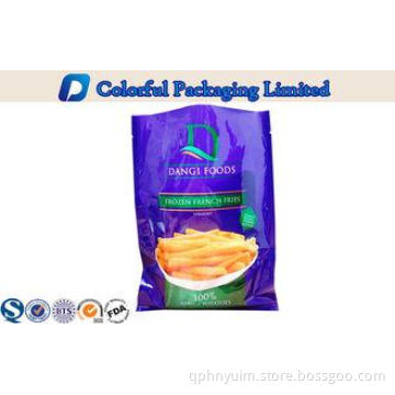Three Side Sealing food packaging pouches for Potato Chips